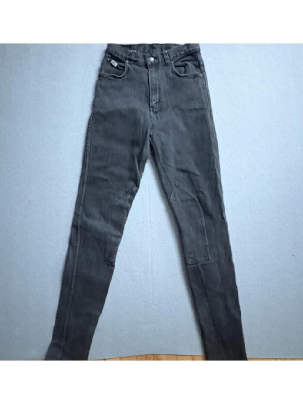 Millers Black Gray Jeans Womens Fits Like 25x31 Vintage Y2K Stretch Denim